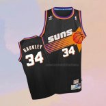 Camiseta Phoenix Suns Charles Barkley NO 34 Retro Negro