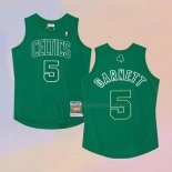 Camiseta Boston Celtics Kevin Garnett NO 5 Mitchell & Ness 2012 Verde
