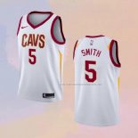 Camiseta Cleveland Cavaliers Dennis Smith NO 5 Association 2017-18 Blanco