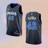 Camiseta Dallas Mavericks Maxi Kleber NO 42 Ciudad 2023-24 Azul
