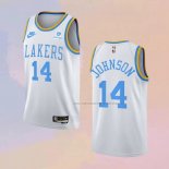 Camiseta Los Angeles Lakers Stanley Johnson NO 14 Classic 2022-23 Blanco