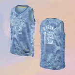 Camiseta Memphis Grizzlies Ja Morant NO 12 Select Series 2023 Azul