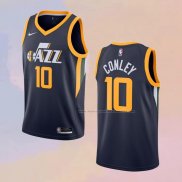 Camiseta Utah Jazz Mike Conley NO 10 Icon 2020-21 Azul