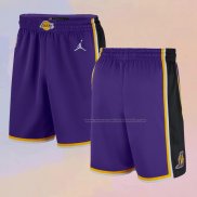 Pantalone Los Angeles Lakers Association Edition 2020-21 Violeta