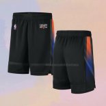 Pantalone New York Knicks Ciudad 2020-21 Negro