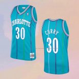 Camiseta Charlotte Hornets Dell Curry NO 30 Mitchell & Ness Verde