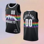 Camiseta Denver Nuggets Personalizada Ciudad Negro