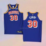 Camiseta Golden State Warriors Stephen Curry NO 30 Classic 2021-22 Autentico Azul