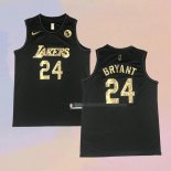 Camiseta Los Angeles Lakers Kobe Bryant NO 24 Negro