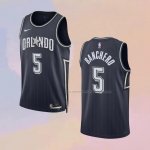 Camiseta Orlando Magic Paolo Banchero NO 5 Ciudad 2023-24 Azul