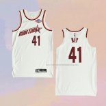 Camiseta 2022 Rising Star Saddiq Bey NO 41 Isiah Blanco