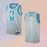 Camiseta All Star 2022 Charlotte Hornets LaMelo Ball NO 2 Gris