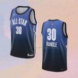 Camiseta All Star 2023 New York Knicks Julius Randle NO 30 Azul