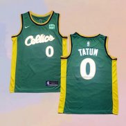 Camiseta Boston Celtics Jayson Tatum NO 0 2022-23 Verde