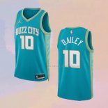 Camiseta Charlotte Hornets Amari Bailey NO 10 Ciudad 2023-24 Verde