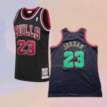 Camiseta Chicago Bulls Michael Jordan NO 23 Mitchell & Ness 1997-98 Negro