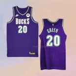 Camiseta Milwaukee Bucks A.C. Green NO 20 Classic 2022-23 Violeta