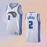 Camiseta Orlando Magic Al-Farouq Aminu NO 2 Earned 2020-21 Blanco