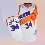 Camiseta Phoenix Suns Charles Barkley NO 34 Retro Blanco