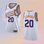 Camiseta Phoenix Suns Toumani Camara NO 20 Association 2023-24 Blanco