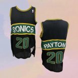 Camiseta Seattle SuperSonics Gary Payton NO 20 Mitchell & Ness 1994-95 Negro