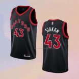 Camiseta Toronto Raptors Pascal Siakam NO 43 Statement 2020-21 Negro