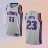 Camiseta Detroit Pistons Blake Griffin NO 23 Statement Gris
