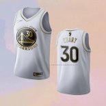 Camiseta Golden Edition Golden State Warriors Stephen Curry NO 30 Blanco