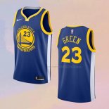 Camiseta Golden State Warriors Draymond Green NO 23 Icon 2018 Azul