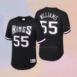 Camiseta Manga Corta Sacramento Kings Jason Williams NO 55 Negro