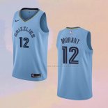 Camiseta Memphis Grizzlies Ja Morant NO 12 Statement 2019-20 Azul