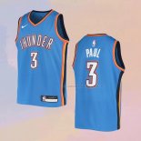 Camiseta Nino Oklahoma City Thunder Chris Paul NO 3 Icon Azul