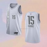 Camiseta Oklahoma City Thunder Derrick Favors NO 15 Ciudad 2021-22 Blanco
