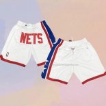 Pantalone Brooklyn Nets Just Don 2019 Blanco