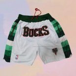 Pantalone Milwaukee Bucks Blanco