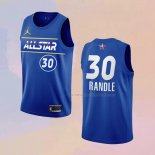 Camiseta All Star 2021 New York Knicks Julius Randle NO 30 Azul