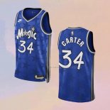 Camiseta Orlando Magic Wendell Carter NO 34 Classic 2023-24 Azul