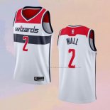 Camiseta Washington Wizards John Wall NO 2 Association Blanco