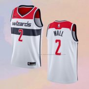 Camiseta Washington Wizards John Wall NO 2 Association Blanco