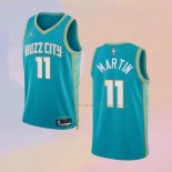 Camiseta Charlotte Hornets Cody Martin NO 11 Ciudad 2023-24 Verde