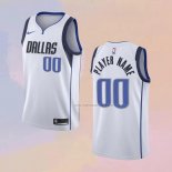 Camiseta Dallas Mavericks Personalizada Association Blanco