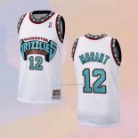 Camiseta Memphis Grizzlies Ja Morant NO 12 Historic Retro Blanco