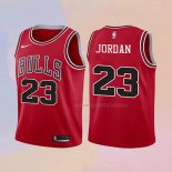 Camiseta Nino Chicago Bulls Michael Jordan NO 23 2017-18 Rojo