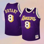 Camiseta Nino Los Angeles Lakers Kobe Bryant NO 8 Retro Violeta