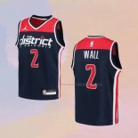 Camiseta Nino Washington Wizards John Wall Association 2020-21 Azul