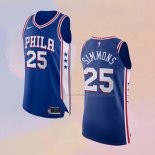Camiseta Philadelphia 76ers Ben Simmons NO 25 Icon Autentico Azul