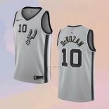 Camiseta San Antonio Spurs DeMar DeRozan NO 10 Statement 2019-20 Gris