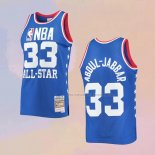 Camiseta All Star 1985 Kareem Abdul-Jabbar NO 33 Azul