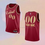 Camiseta Cleveland Cavaliers Personalizada Ciudad 2023-24 Rojo