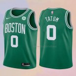Camiseta Nino Boston Celtics Jayson Tatum NO 0 2017-18 Verde